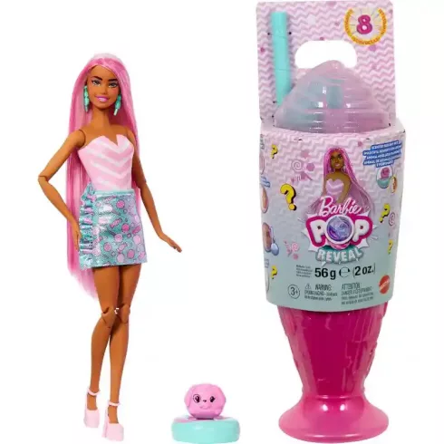 Mattel Barbie Pop Reveal illatos baba pink hajjal