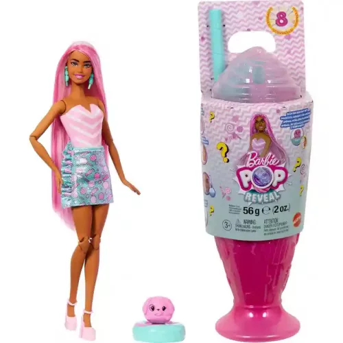 Mattel Barbie Pop Reveal illatos baba pink hajjal