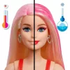Mattel Barbie Glam Party Unboxed meglepetés baba - Piros ruhában