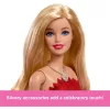 Mattel Barbie 80. évfordulós baba piros ruhában