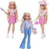 Mattel Barbie Dream Besties Malibu baba fesztiváli ruhákkal és kiegészítőkkel