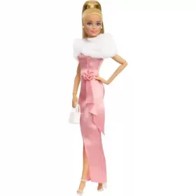Mattel Barbie baba rózsaszín estélyi ruhában