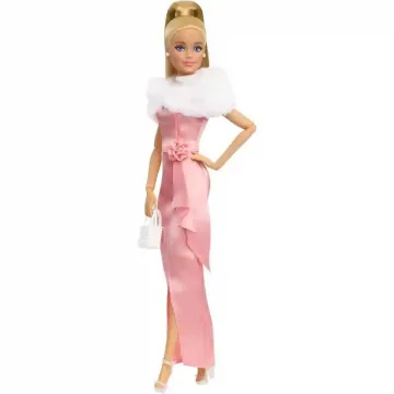 Mattel Barbie baba rózsaszín estélyi ruhában