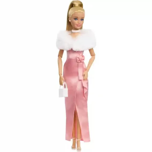 Mattel Barbie baba rózsaszín estélyi ruhában
