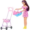 Mattel Barbie Skipper bébiszitter baba babakocsival