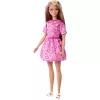 Mattel Barbie Style baba rózsaszín paisley mintás ruhában