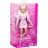   Mattel Barbie Deluxe Style baba csíkos mintás rózsaszín farmerruhában