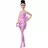   Mattel Barbie Deluxe Style baba csillag mintás rózsaszín ruhában