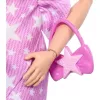 Mattel Barbie Deluxe Style baba csillag mintás rózsaszín ruhában