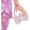 Mattel Barbie Deluxe Style baba csillag mintás rózsaszín ruhában