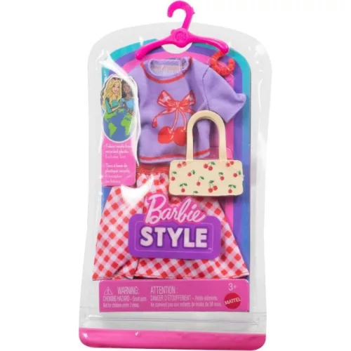 Mattel Barbie ruhák - Ruha divatcsomag kockás