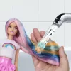 Mattel Barbie baba szivárványos hajú fodrász baba kiegészítőkkel