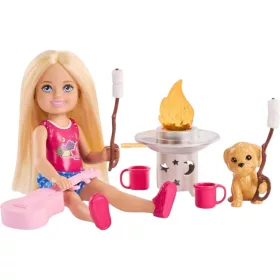 Mattel Barbie Chelsea táborozós kalandja
