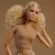 Mattel Barbie Basics Signature Model Collector divatbaba 07 arany mintás fehér nadrágban