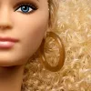 Mattel Barbie Basics Signature Model Collector divatbaba 07 arany mintás fehér nadrágban