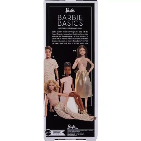 Mattel Barbie Basics Signature Model Collector Ken fiú divatbaba 10