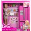 Mattel Barbie konyhai játékszett hűtőszekrénnyel és babával
