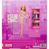 Mattel Barbie konyhai játékszett hűtőszekrénnyel és babával