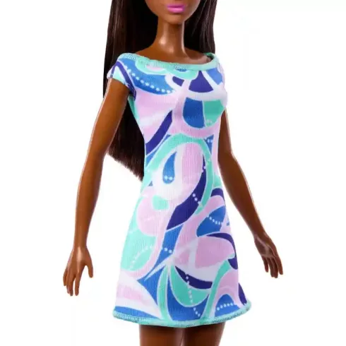Mattel Barbie retro divatbaba kék ruhában