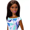 Mattel Barbie retro divatbaba kék ruhában
