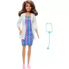 Mattel Barbie orvos karrierbaba sztetoszkóppal