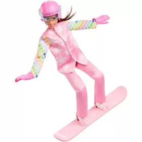 Mattel Barbie snowboardos baba kiegészítőkkel