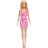 Mattel Barbie szőke hajú baba rózsaszín ruhában