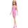 Mattel Barbie szőke hajú baba rózsaszín ruhában