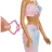 Mattel Barbie buborékfújó sellő baba