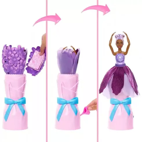 Mattel Barbie Petal Pop virágvarázs illatos baba - Százszorszép