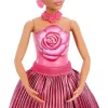 Mattel Barbie Petal Pop virágvarázs illatos baba - Rózsa