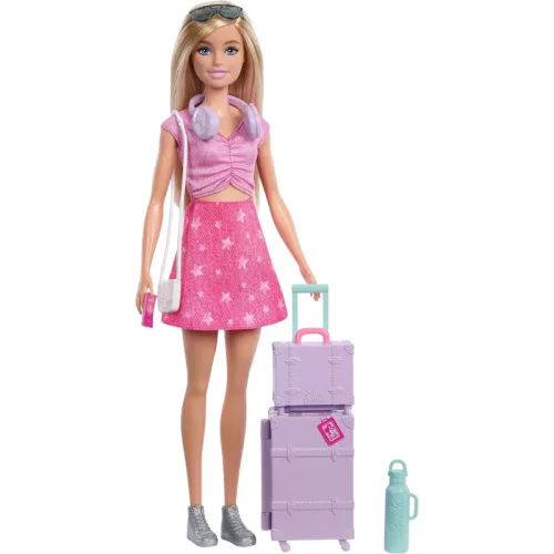Mattel Barbie Family & Friends utazó Malibu baba kiegészítőkkel
