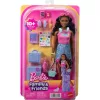 Mattel Barbie Family & Friends utazó Brooklyn baba kiegészítőkkel
