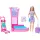 Mattel Barbie Malibu utazó baba reptéri kiegészítőkkel