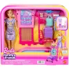 Mattel Barbie Malibu utazó baba reptéri kiegészítőkkel
