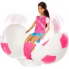Mattel Barbie Team Roll & Reveal focista baba focilabdában