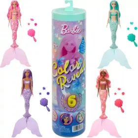 Mattel Barbie Color Reveal meglepetés baba - Sellő sorozat