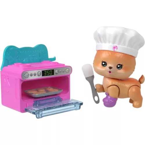 Mattel Barbie Pets sütögetés kiskutyával