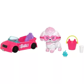 Mattel Barbie Pets autó kiskutyával