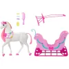 Mattel Barbie és a Diótörő – Lovas szán illatos lóval és kiegészítőkkel