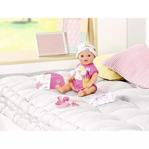 Zapf Creation Baby Born Soft Touch 7 funkciós, interaktív lány baba 36cm