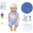   Zapf Creation Baby Born Soft Touch 7 funkciós, interaktív fiú baba 36cm
