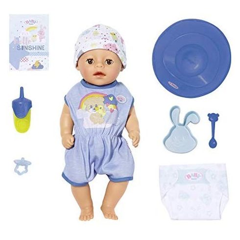Zapf Creation Baby Born Soft Touch 7 funkciós, interaktív fiú baba 36cm