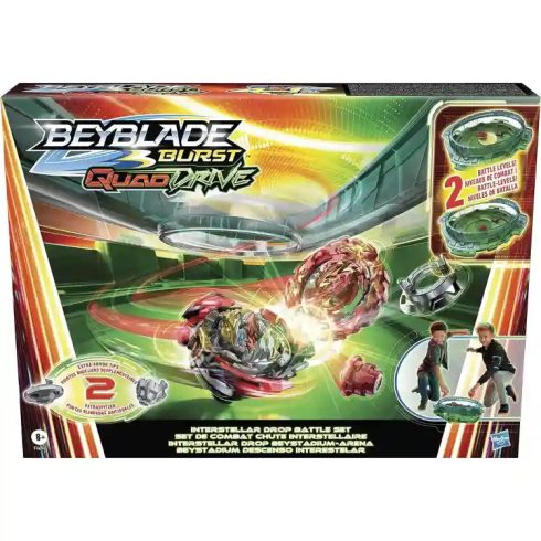 Hasbro Beyblade Burst QuadDrive harci aréna 2db pörgettyűvel és kilövővel