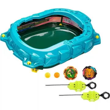   Hasbro Beyblade Burst QuadStrike világító harci aréna 2db pörgettyűvel és kilövővel