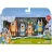   Bluey - Bluey családja 4db-os figuraszett, Bluey, Bingo, Csibész, Szimat