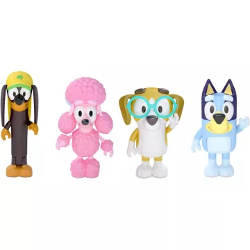 Bluey - Bluey, Snickers, Kokó és Honey figurák
