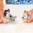 Bluey - Fényképezkedés Bluey és Bingo figurákkal