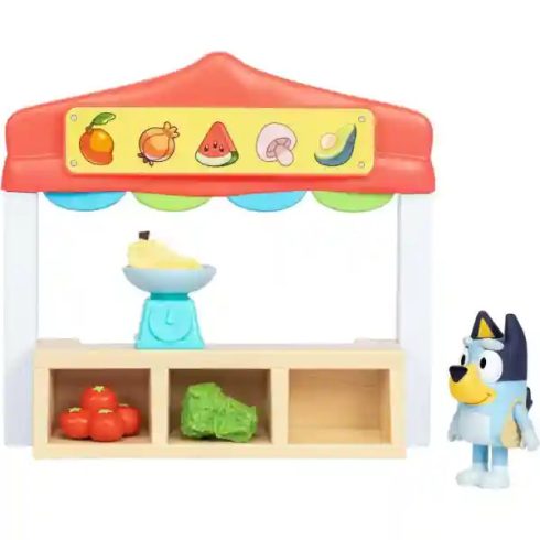 Bluey - Termelői stand Bluey figurával