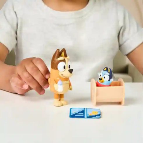 Bluey - Szimat és bébi Bluey figurák
